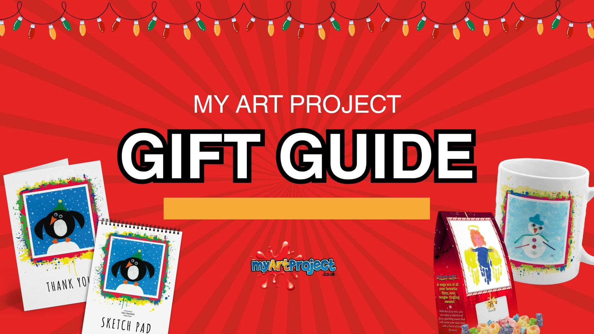 Festive Fundraising Has Arrived! Explore My Art Project's Christmas Gift Guide🎄