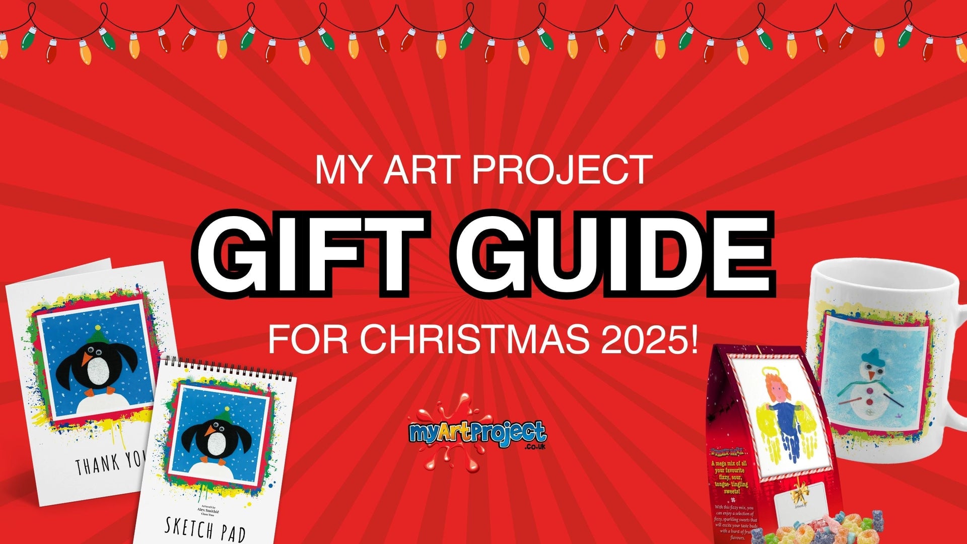 Festive Fundraising Has Arrived! Explore My Art Project's Christmas 2025 Gift Guide🎄