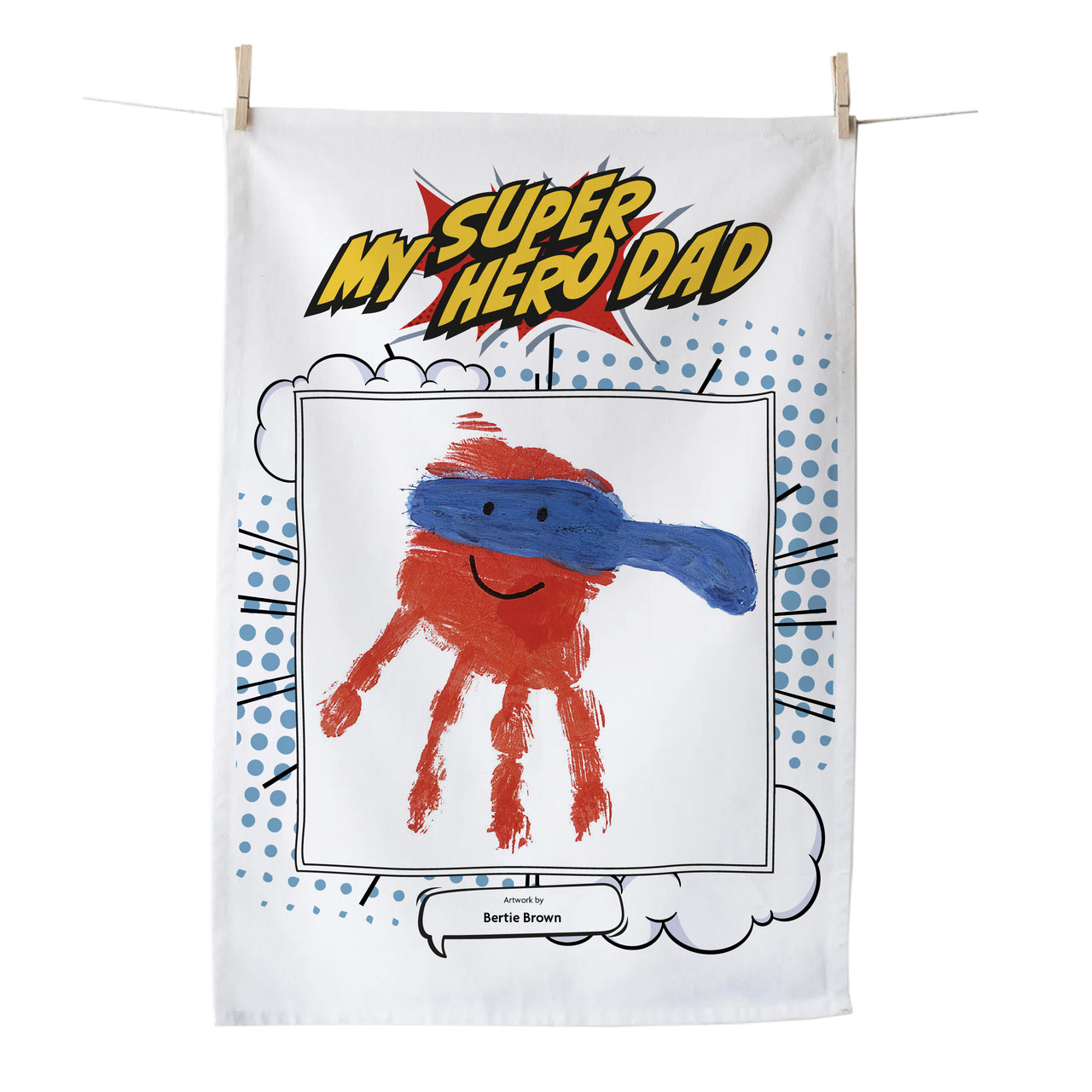 Father's Day Tea Towel