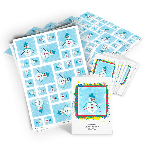 Wrapping Paper and Gift Tag Bundle
